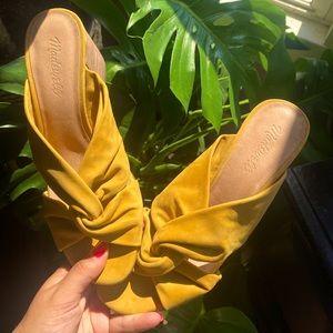 Yellow Madewell Sandals